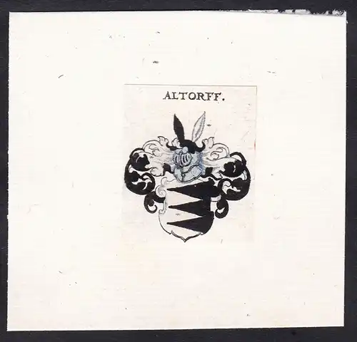 Altorff - Altorf Wappen Adel coat of arms heraldry Heraldik