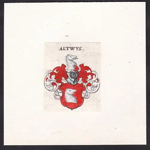 Altwys - Altwies Wappen Adel coat of arms heraldry Heraldik