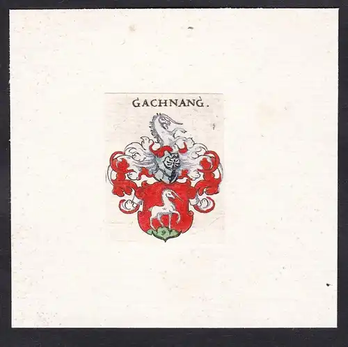 Gachnang - Wappen Adel coat of arms heraldry Heraldik