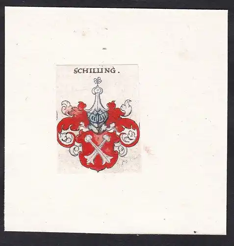 Schilling - Wappen Adel coat of arms heraldry Heraldik