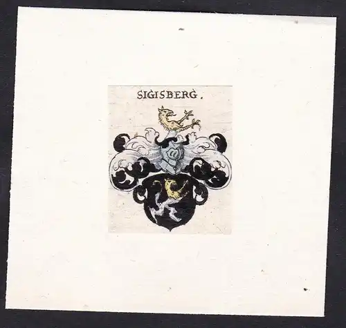 Sigisberg - Wappen Adel coat of arms heraldry Heraldik