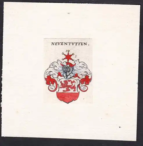 Neuentuffen - Neuentuff Wappen Adel coat of arms heraldry Heraldik