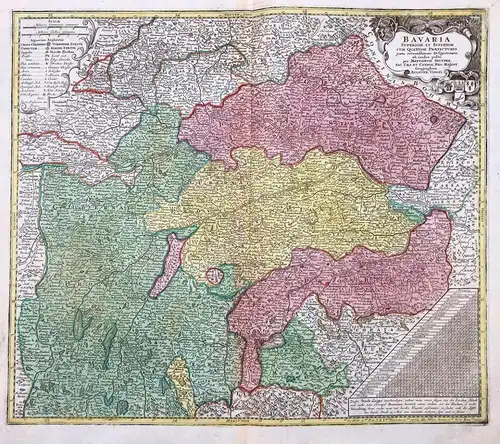 Bavaria Superior et Inferior - Oberbayern Niederbayern Bayern München Passau Burghausen Freising Ammersee Tege