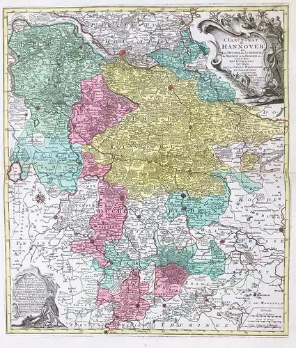 LElectorat de Hannover ou Les Duchés du Lunebourg, de Bremen et de Ferden etc. cest à dire Les Domaines du R