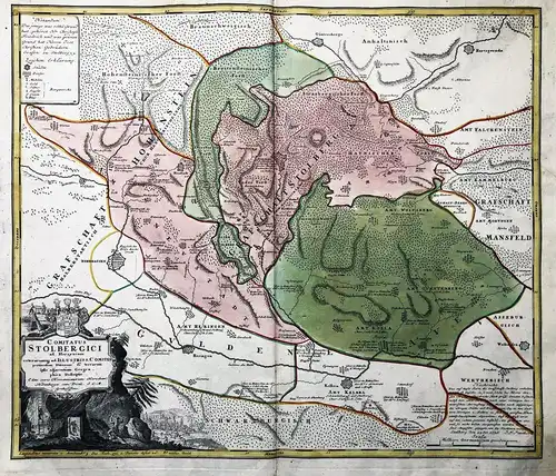 Comitatus Stolbergici ad Hercyniam ceteraumq. ad Illustris. Comites pertinentium Ditionum & terrarum ipsis adj