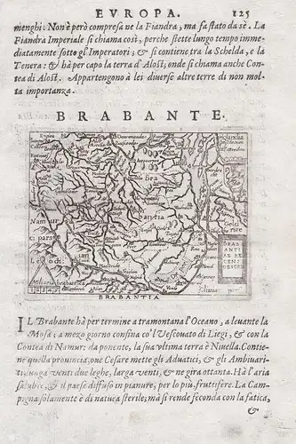 Brabantia / Brabantiae recens. decri. - Brabant Brabantia Antwerpen Hasselt Dordrecht Bruxelles Mechelen Maast