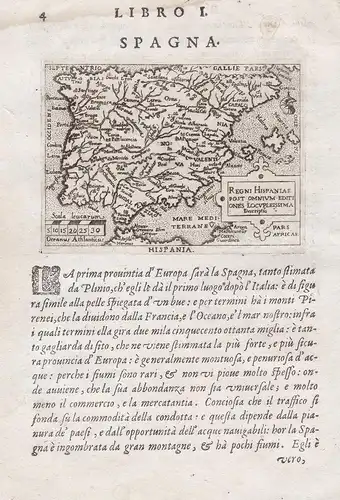 Hispania / Regni Hispaniae post omnium editiones locupleissima - Espana Spain Spanien Espagne Portugal Iberian