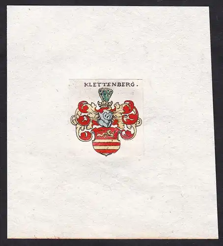 Klettenberg - Klettenberg Wappen Adel coat of arms heraldry Heraldik
