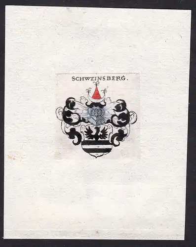 Schweinsberg - Schweinsberg Schweinberg Wappen Adel coat of arms heraldry Heraldik