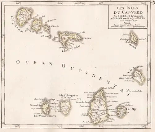 Les Isles du Cap-Verd. - Cape Verde / Kapverdische Inseln / Atlantic Ocean / Macaronesia