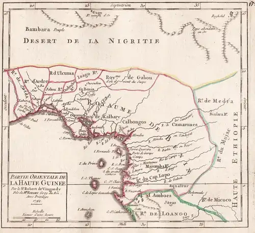 Partie Orientale de la Haute Guinee - Nigeria / Cameroun / Benin / Africa / Afrika / Afrique / Guinee equatori
