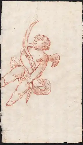 (Studie von einem Engel) - Cupid putto