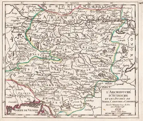 L'Archiduché d'Autriche et les Duches de Stirie, Carinthie, et Carniole - Österreich / Austria / Kärnten / Slo
