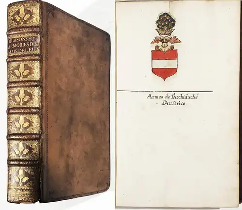 Blason et Armories des maisons souveraines & familles Illustres de l'Europe Commencant par celle de l'Auguste