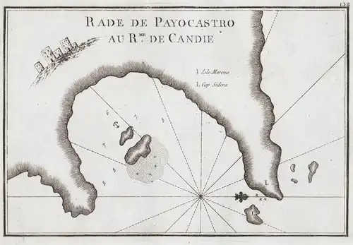 Rade de Payocastro au R.me de Candie -  Palekastro / Kreta Crete Candia ile island Insel Greece Griechenland