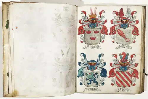 Armorial Manuscript of the De Wael family