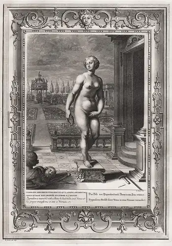 Das Bild von Pygmalion durch Venus in eine Frau verändert - Pygmalion Venus Frau woman Greek Mythologie mythol