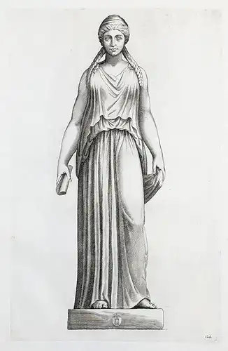 (Female statue) - woman / Frau / femme / Statue / sculpture / Roman antiquity / Altertum (124)