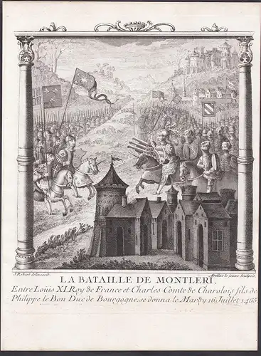 La Bataille de Montleri - Bataille de Montlhery / Schlacht / battle / 1465
