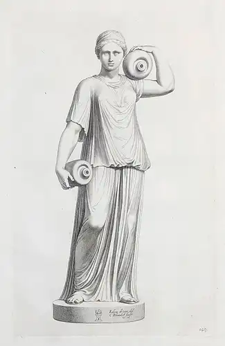 (Najade with two flasks) - Statue / sculpture / Roman antiquity / Altertum (149)