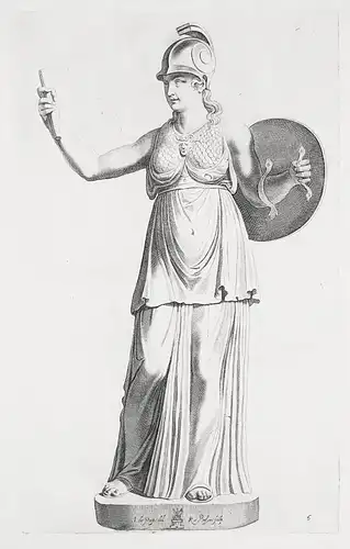 (Minerva) - Statue / sculpture / Mythologie / mythology (6)