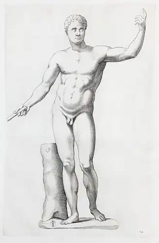 (Nude male statue) - Mann / homme / Akt / Statue / sculpture / Roman antiquity / Altertum (104)