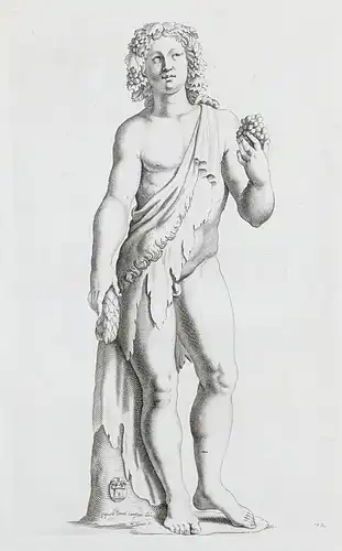 (Statue of Dionysos) - sculpture / mythology / Mythologie (72)