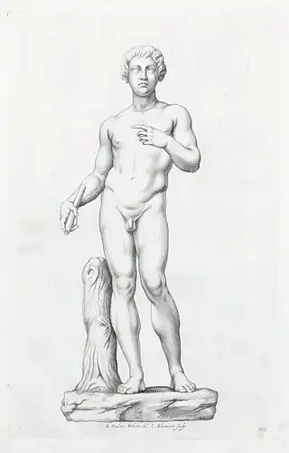 (Nude male statue) - Akt / Statue / sculpture / Roman antiquity / Altertum (103)