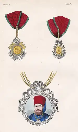 Turquie LXXXIV. - Turkey Türkei Orden medal decoration Medaille