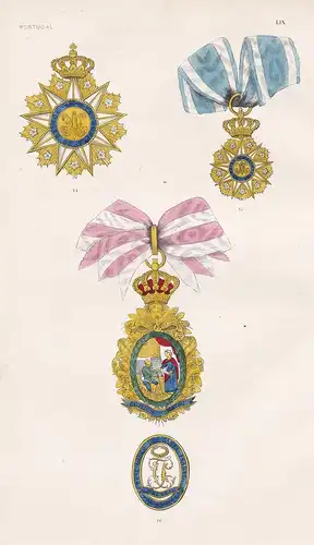 Portugal LIX - Orden medal decoration Medaille