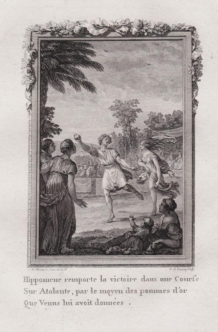 Hippomene ermporte la victoire dans une Course... Hippomenes