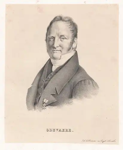 Odevaere - Joseph-Denis Odevaere (1775-1830) painter lithographer Maler Lithograph Brugge Bruxelles Portrait