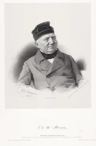 F. G. W. Struve - Friedrich Georg Wilhelm von Struve (1793-1864) Astronom astronomer Astronomie astronomy Port