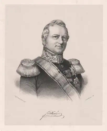 De Kock - Hendrik Merkus de Kock (1779-1845) Dutch politician Java General East Indies Portrait
