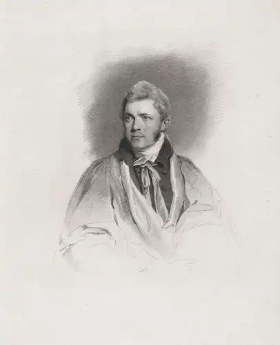 Eduard Daniel Clarke (1769-1822) English mineralogist naturalist traveller Mineraloge Naturforscher Portrait
