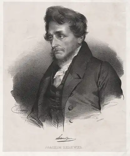 Lelewel Joachim - Joachim Lelewel (1786-1861) Polska Polen Poland Polish historian geographer bibliographer po