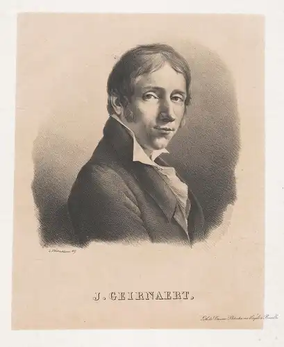 J. Geirnaert - Joseph Louis Geirnaert (1790-1859) painter Maler peintre Ecklo Ghent Belgium Kunstschilder Port