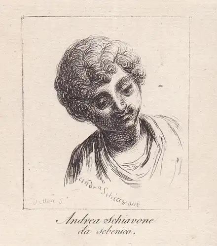 Andrea Schiavone - Andrea Schiavone (c.1510-1563) Italian painter Maler pittore Kunstschilder Portrait