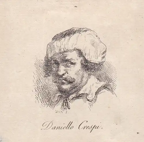 Daniello Crespi - Daniele Crespi (1598-1630) Italian painter pittore Maler Kunstschilder Portrait