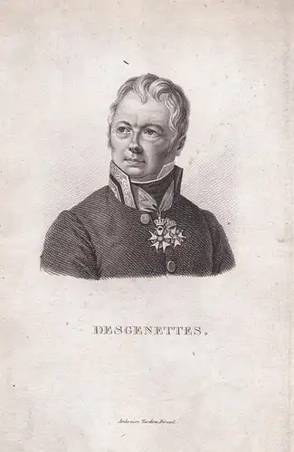 Desgnettes - René-Nicolas Dufriche (1762-1837) Desgenettes French military doctor Arzt Waterloo Egypt medecine