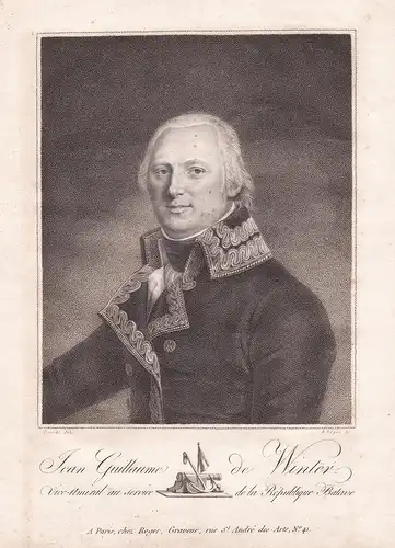 Jean Guillaume de Winter - Jan Willem de Winter (1761-1812) Admiral Admiraal Kampen Dutch Nederland Portrait