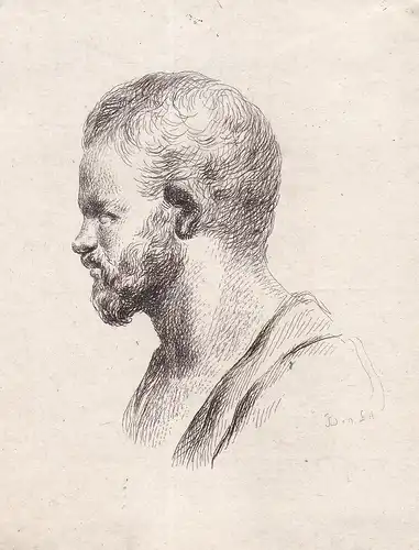 Giovanni Paolo Lomazzo (1538-1600) Italian painter pittore Maler Kunstschilder Portrait