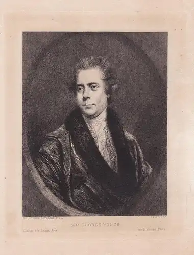 Sir George Yonge - Sir George Yonge, 5th Baronet (1731-1812) Escot House Secretary of war Talaton Devon Portra