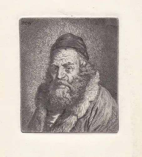 Moses Edrehy (c.1774-c.1842) jew Jude Judaica Cabalist Jewish Kabalist Portrait