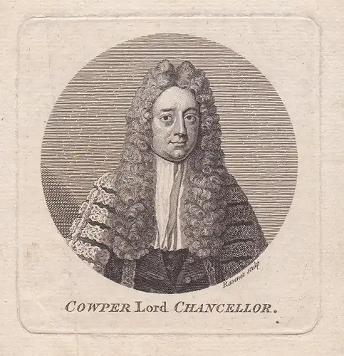 Cowper Lord Chancellor - William Cowper, 1st Earl (c.1665-1723) English politician Lord High Chancellor of Gre