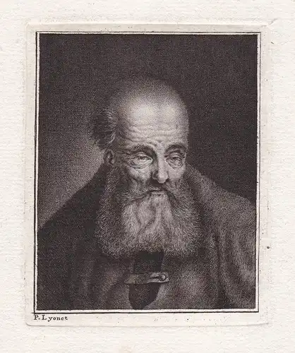 Portrait of a bearded old man / Alter Mann mit Bart