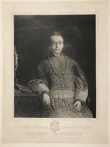 L. D. Hoogw. Franciscus Jacobus Van Vree - Franciscus Jacobus van Vree (1807-1861) Bishop of Haarlem bisschop