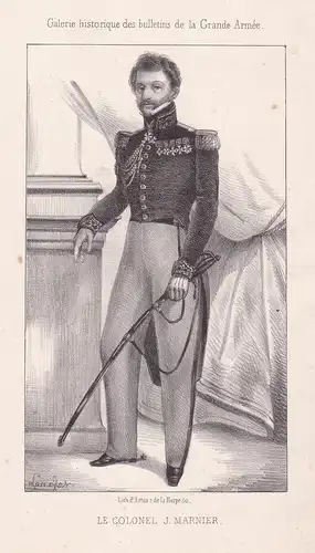Le Colonel J. Marnier - Jules Marnier (1785-1874) Colonel, Maire de Montmorency chevalier de l'Ordre de Saint