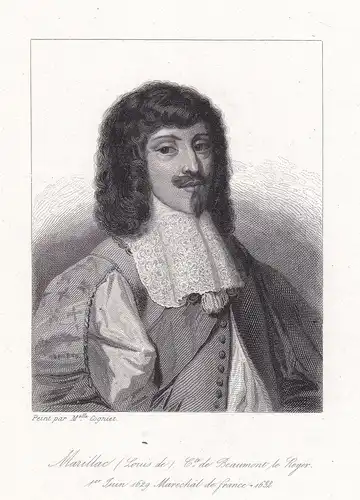Marillac (Louis de) C.te de Beaumont le Roger - Jean-Louis de Marillac (1572-1632) Comte de Beaumont-le-Roger
