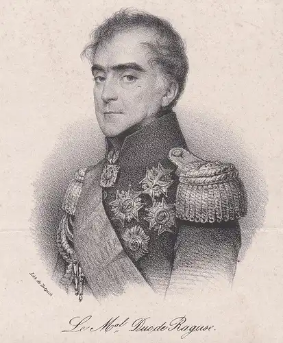 Le M.al Duc de Raguse - Auguste de Marmont (1774-1852) French general Duke of Ragusa marechal Revolution Portr
